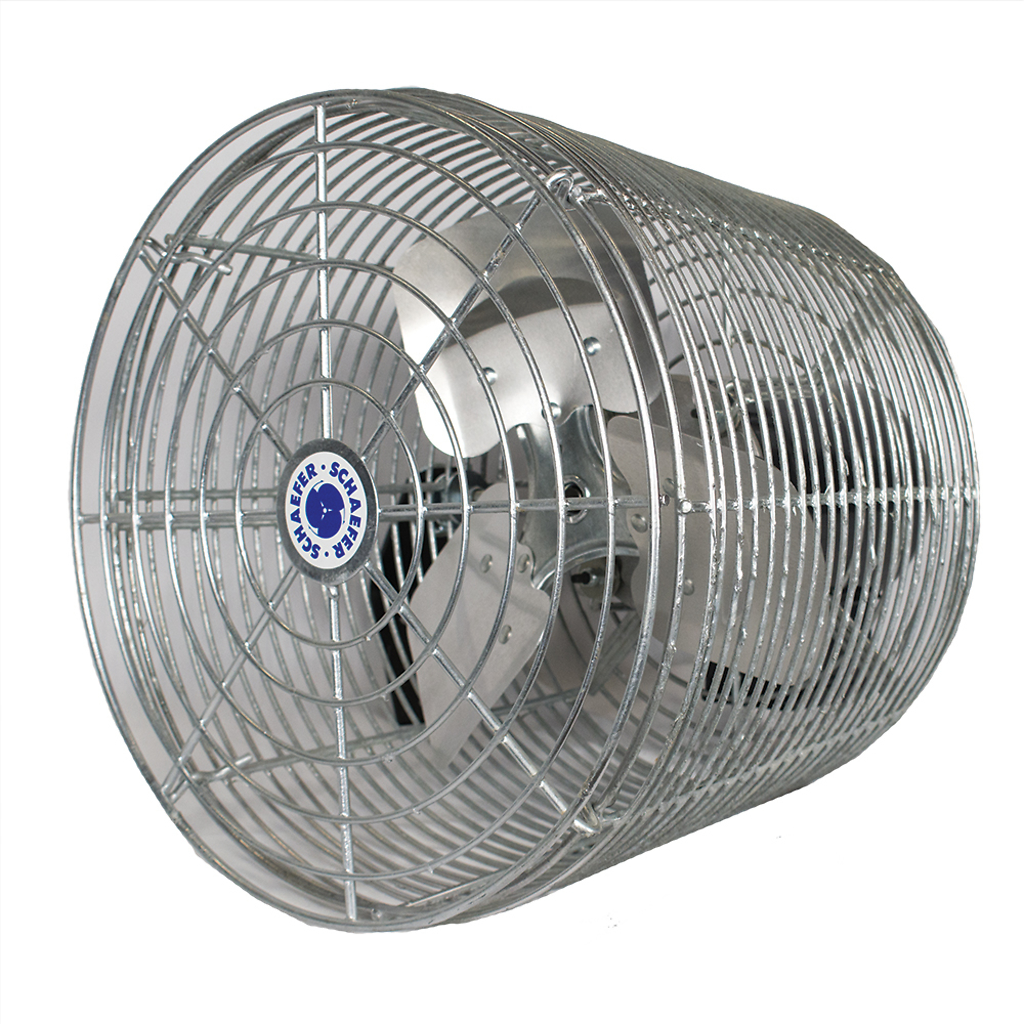 Schaefer, Versa-Kool w/ Galv. Grille, Fan Type Wall Mount, Fan Diameter 12 in, Air Delivery 1470 cfm, Model# VK12-GA